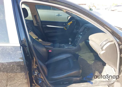 2011 Infiniti G37 z USA, uszkodzony, nr VIN JN1CV6AR8BM350165